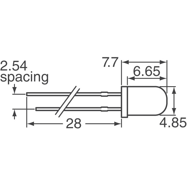 SFH 4556 OSRAM Opto (ams OSRAM)  LED Emitters - Infrared UV Visible